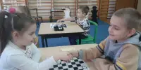 Шашечный турнир в детском саду