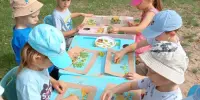 Конструирование из природного материала "Листики и чудеса"