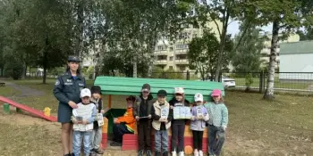 Спасатели в гостях у дошколят: важный урок безопасности